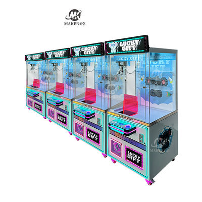 Coin Operated Indoor Crane Machine Arcade Game dengan Plush Toys Claw Machine Untuk Bermain