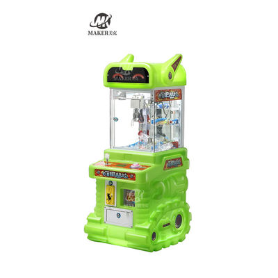 Warna-warni Mini Claw Machine Koin dioperasikan Amusement Hadiah Game Machine mainan kecil Claw Crane Doll Machine